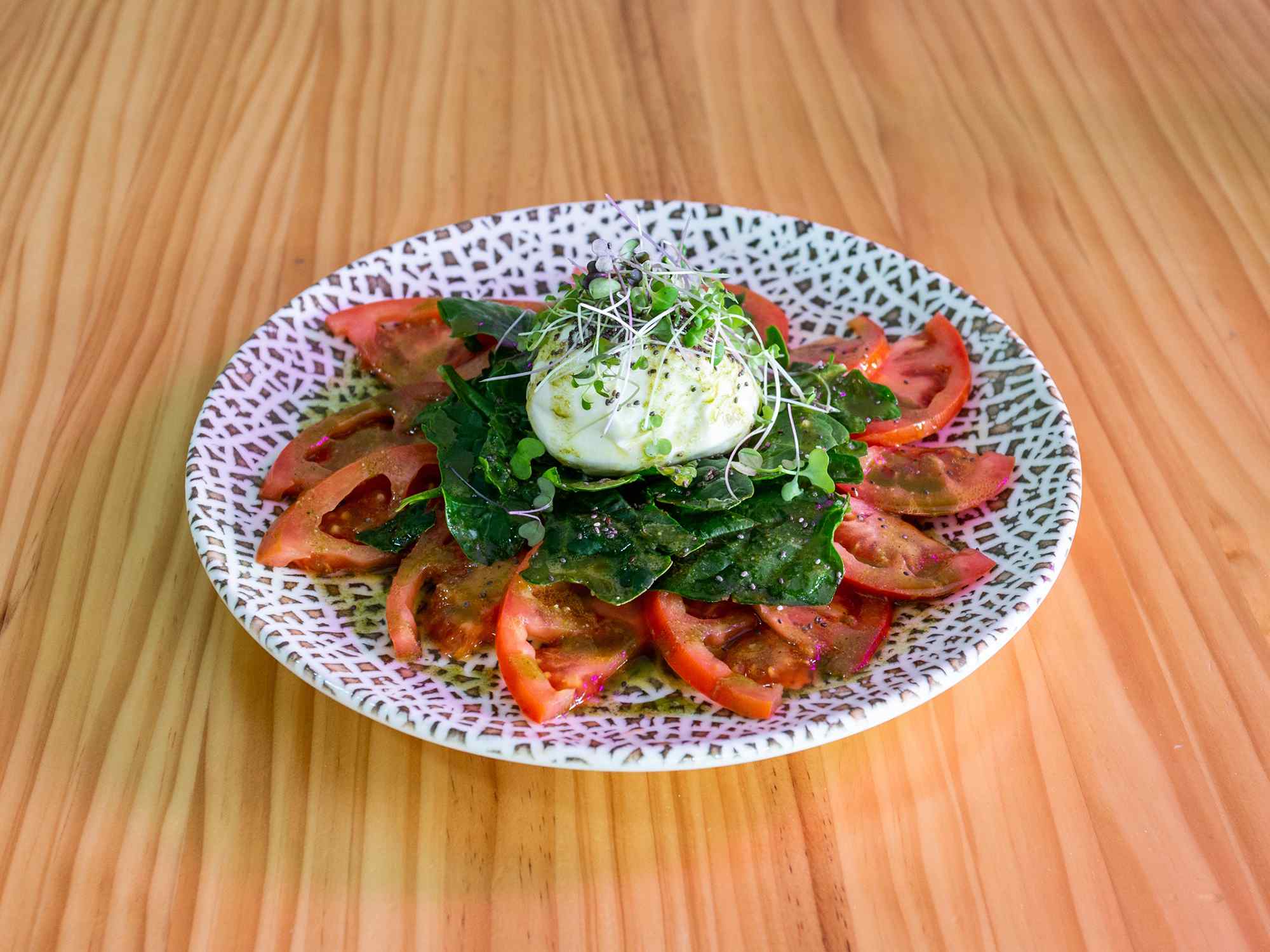 Ensalada de burrata