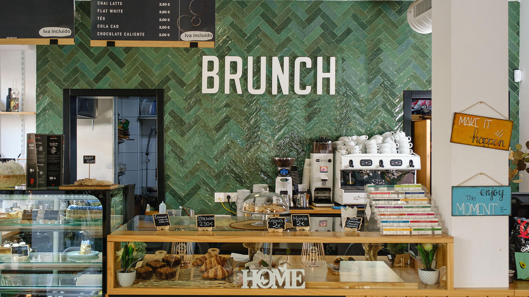 Interior del brunch Feria83